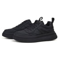 All Black Alex Leather Sneakers