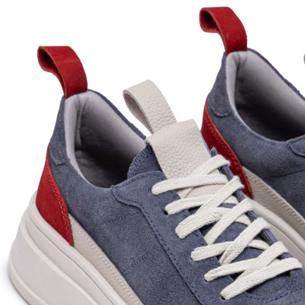 Denim Blue Colter Suede Sneakers