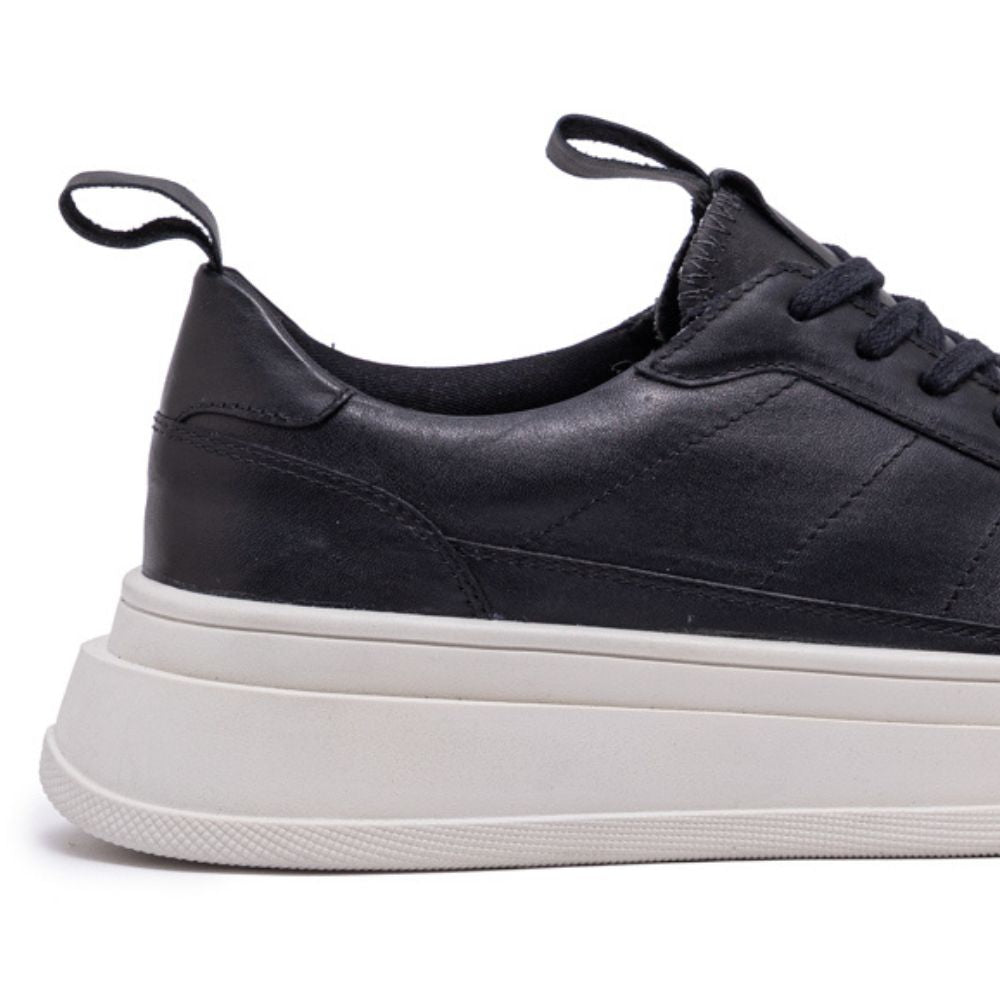 Black Colter Leather Sneakers