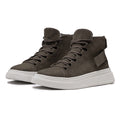 Olive Albus Nubuck High Top Sneakers