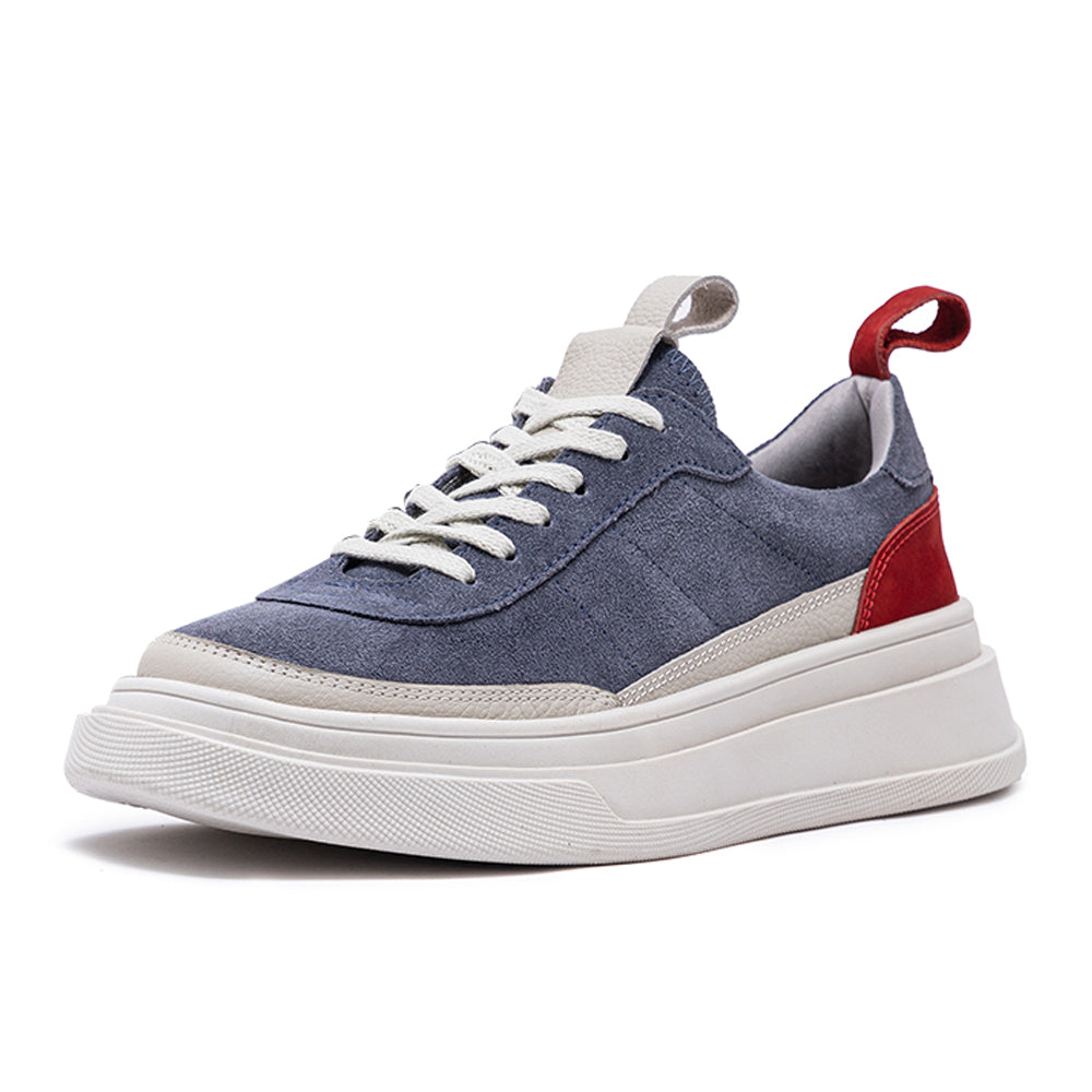 Denim Blue Colter Suede Sneakers