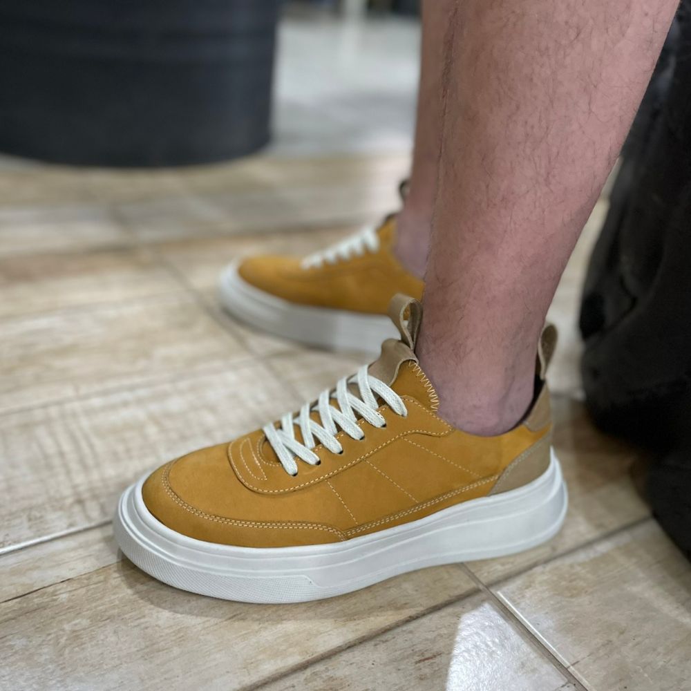 Mustard Colter Nubuck Sneakers
