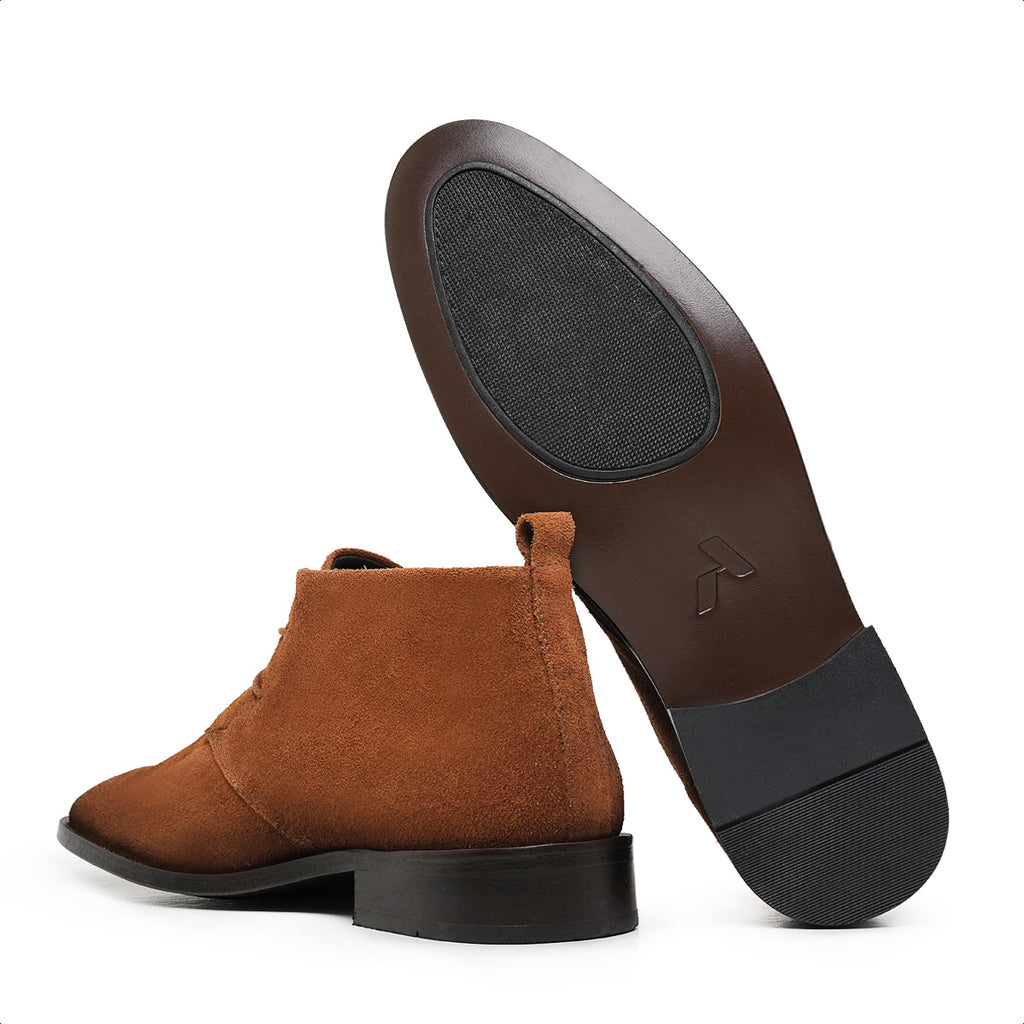 Tobacco Dutch Suede Chukka Boots