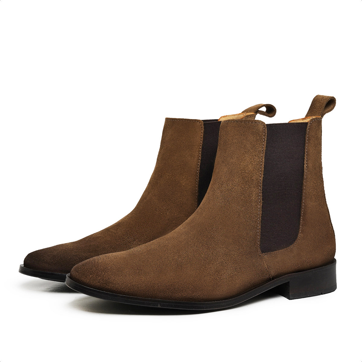 Tobacco John Suede Chelsea Boots