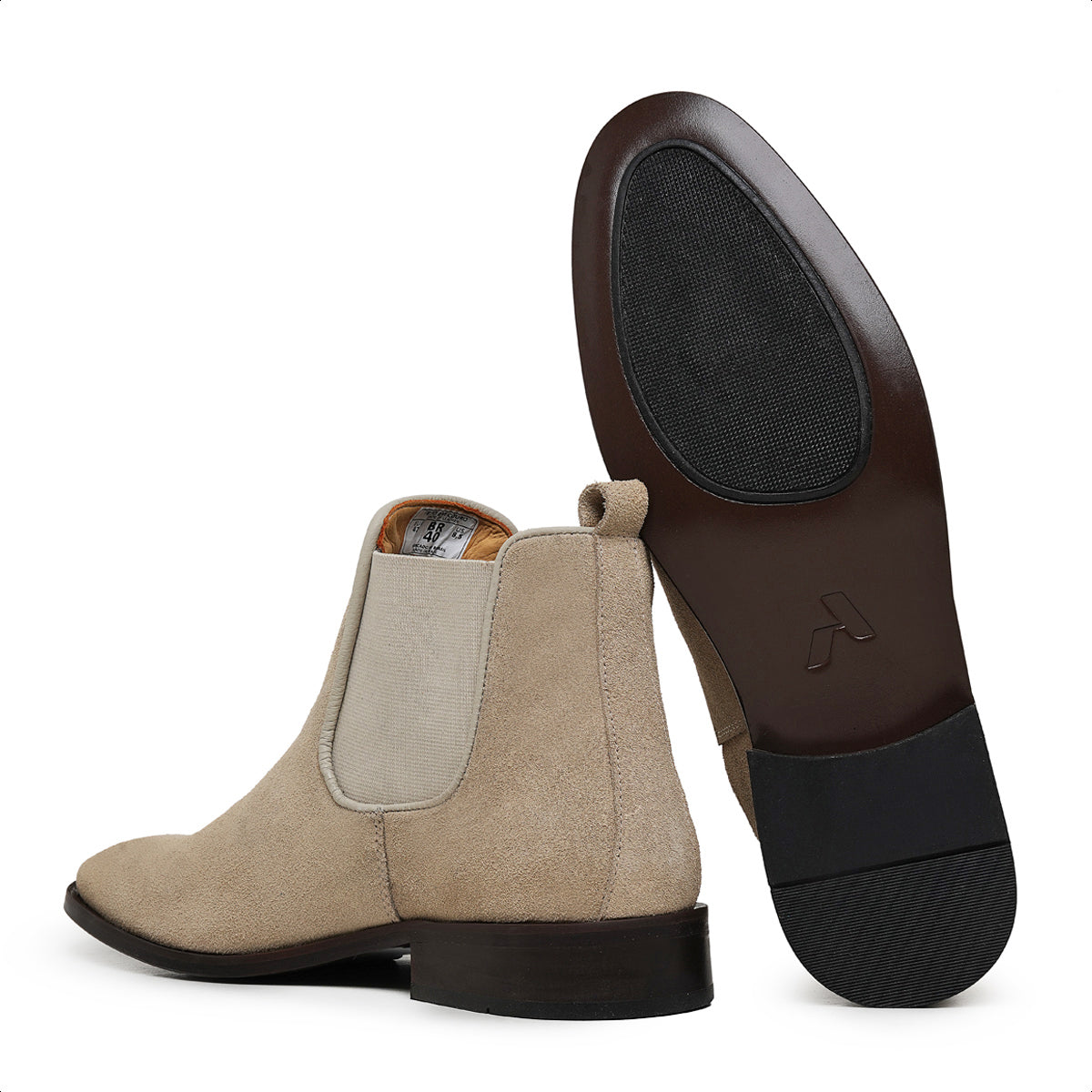 Sand Preston Suede Chelsea Boots