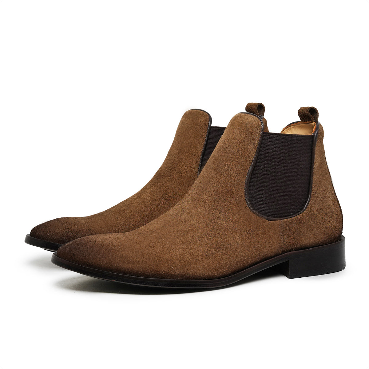 Tobacco Preston Suede Chelsea Boots