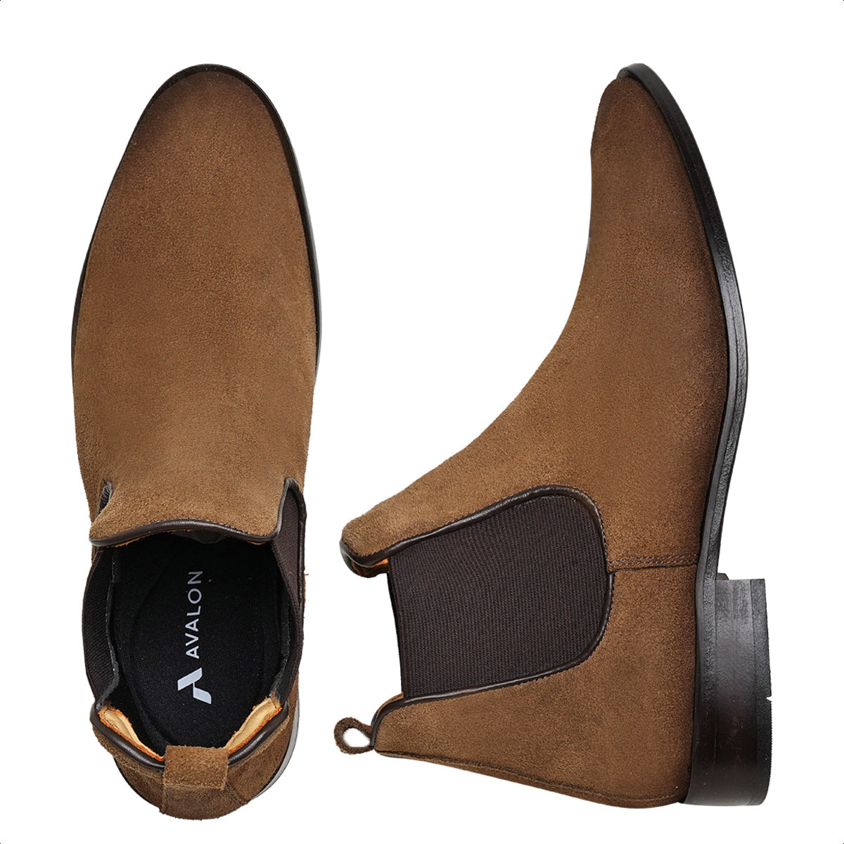 Tobacco Preston Suede Chelsea Boots