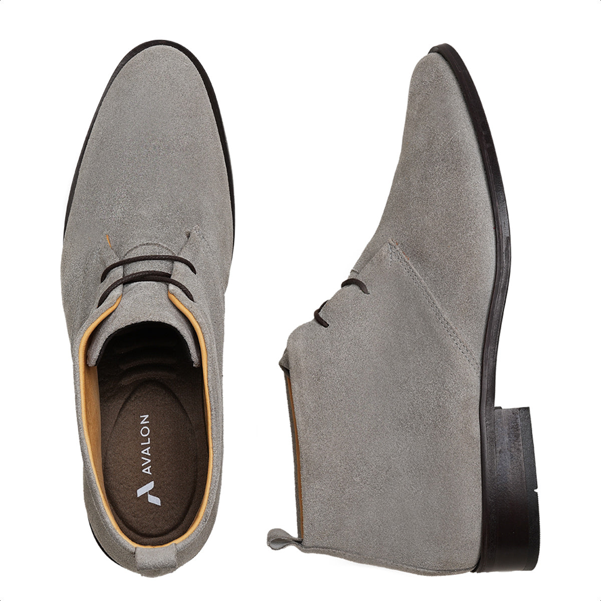 Stone Dutch Suede Chukka Boots