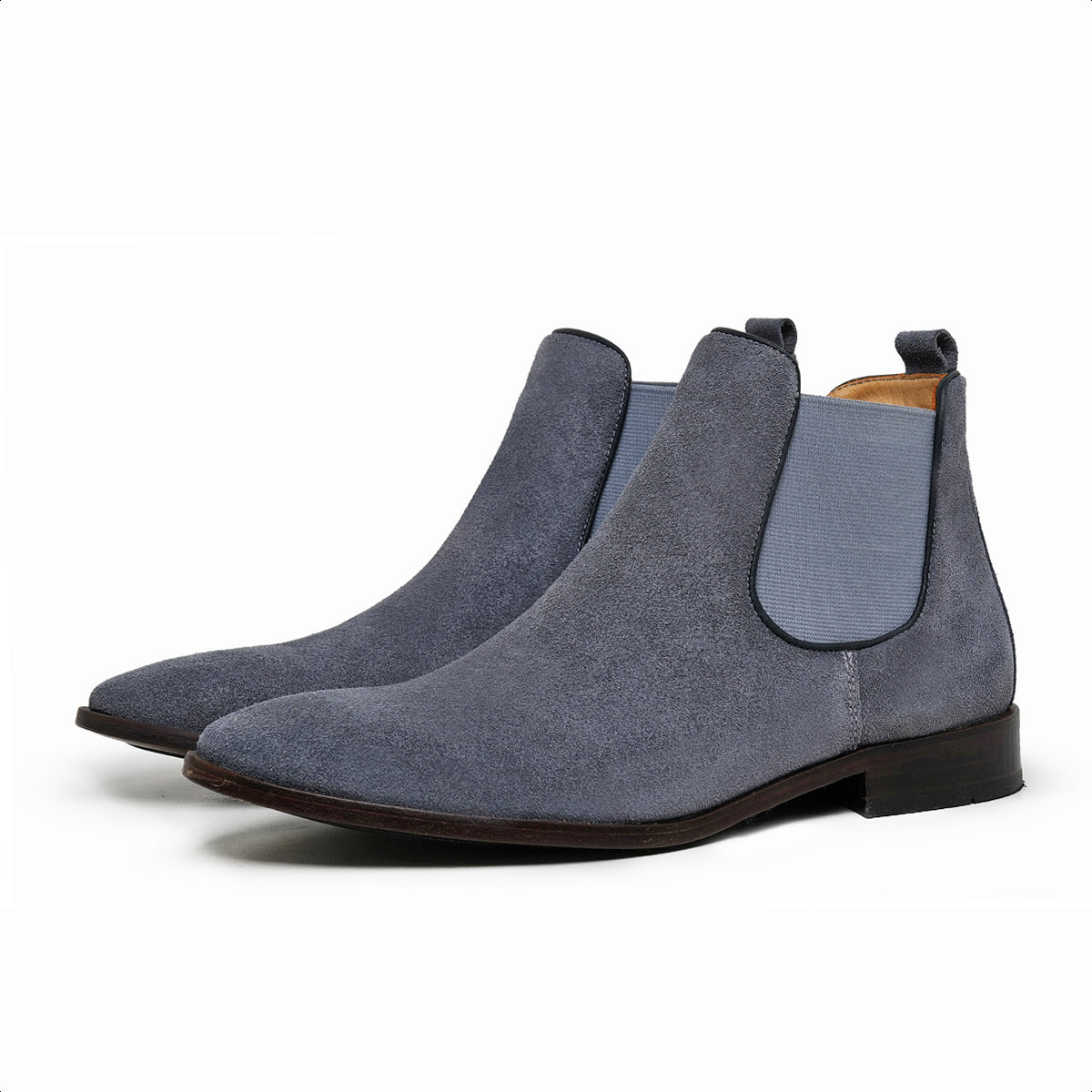 Slate Preston Suede Chelsea Boots