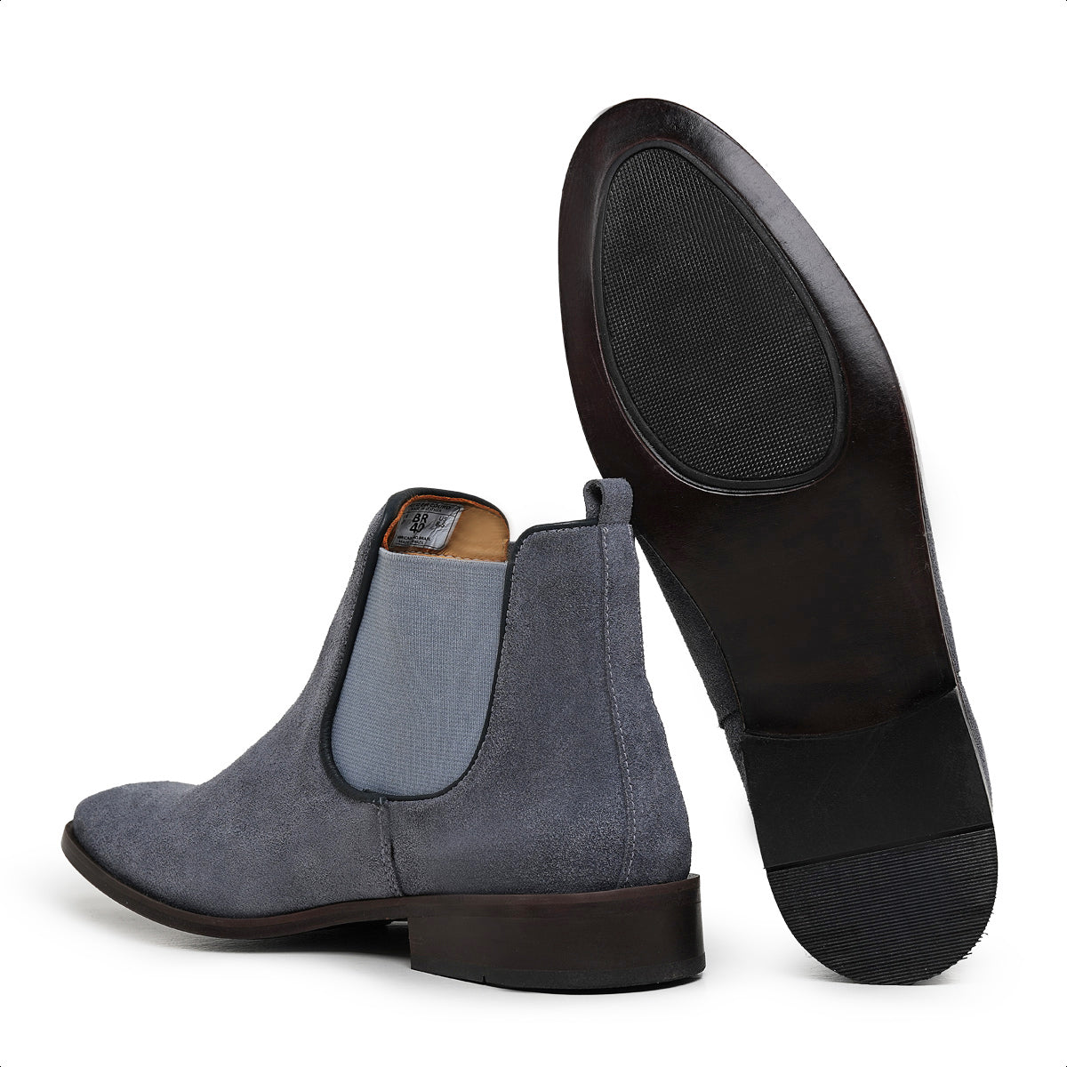 Slate Preston Suede Chelsea Boots