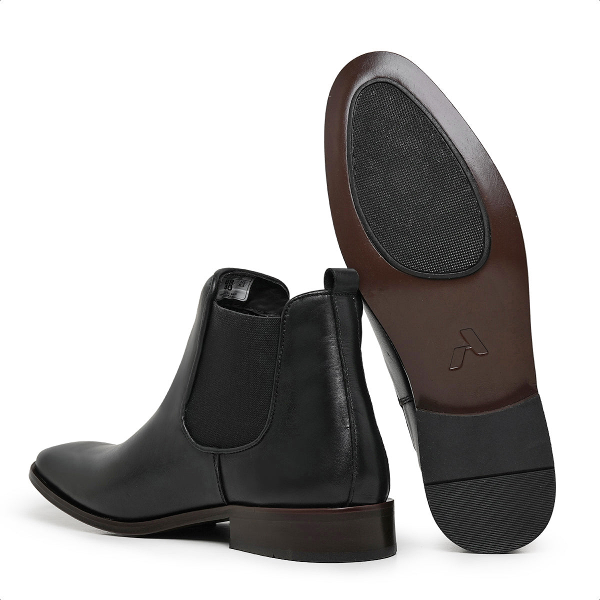 Black Preston Suede Chelsea Boots