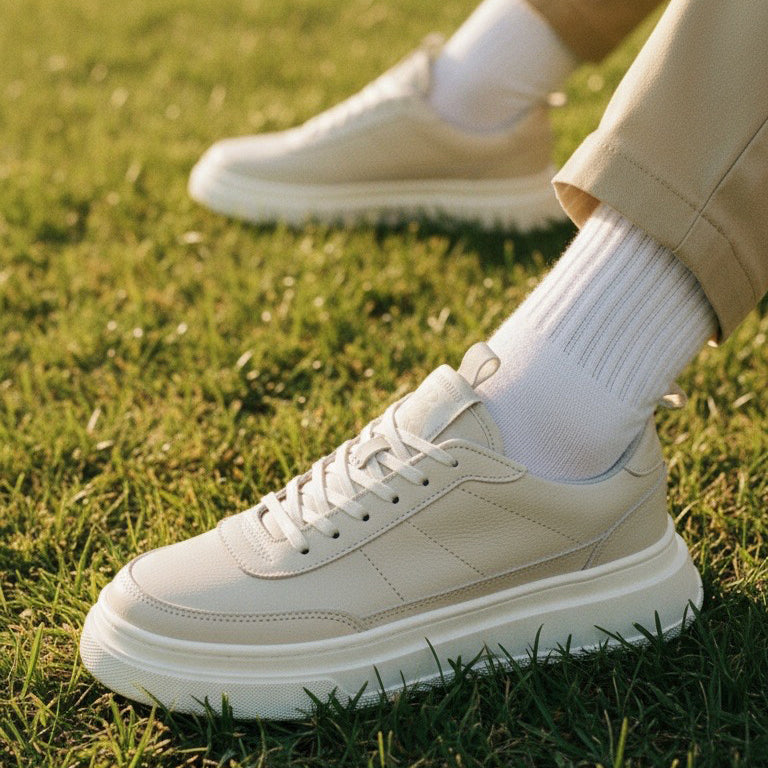 Bone Colter Leather Sneakers
